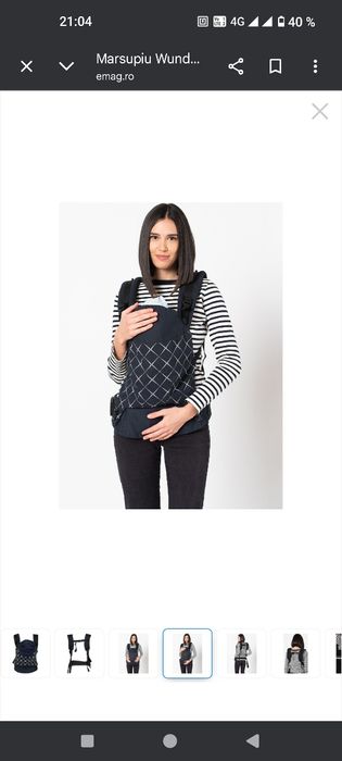 Marsupiu ham Wunderkid Easy si ham ajutor  primi pasi