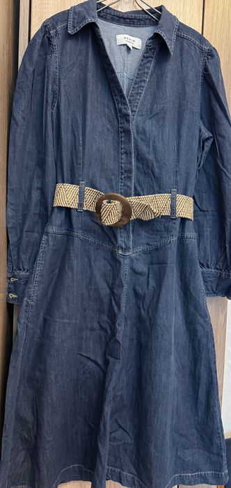 Платье джинсовое деним