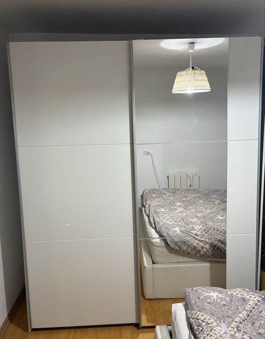 Dulap Mobexpert cu usi culisante si oglinda 210x175x55