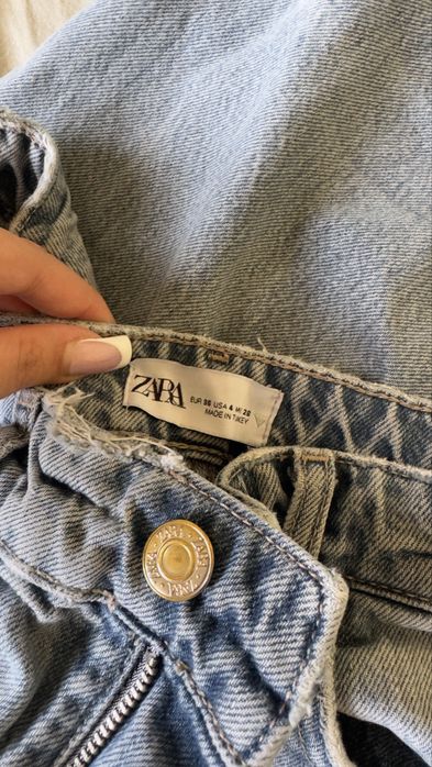 Сини дънки Zara