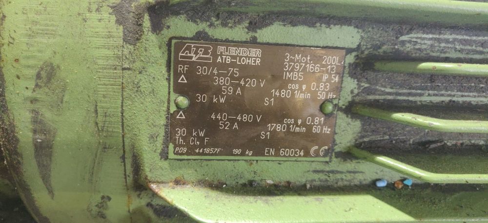 Motor electric trifazat cu flansa 30kW, 1500rpm, 380V