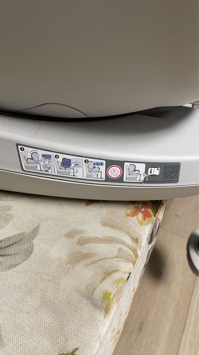 Scaun Britax Romer dual fix 360°.  0-4 ani