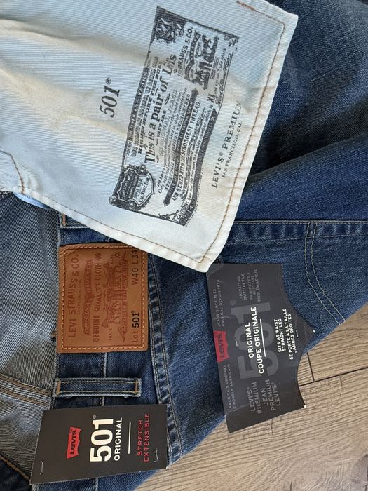 Blugi LEVIS 501 Albastru Barbati | Marime 40 x 34 (Talie 104 cm)