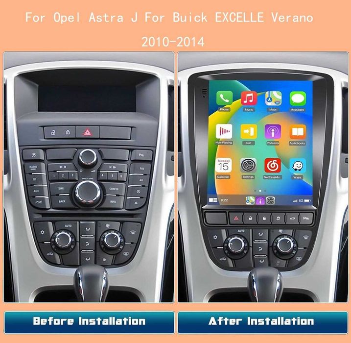 Мултимедия за OPEL ASTRA J плеър двоен дин Android навигация Астра J