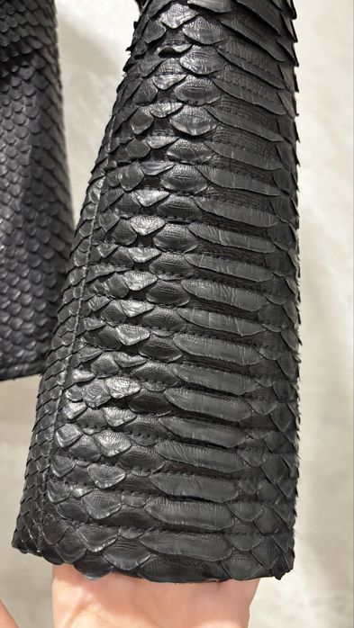 Кожанная куртка натуральная Питон