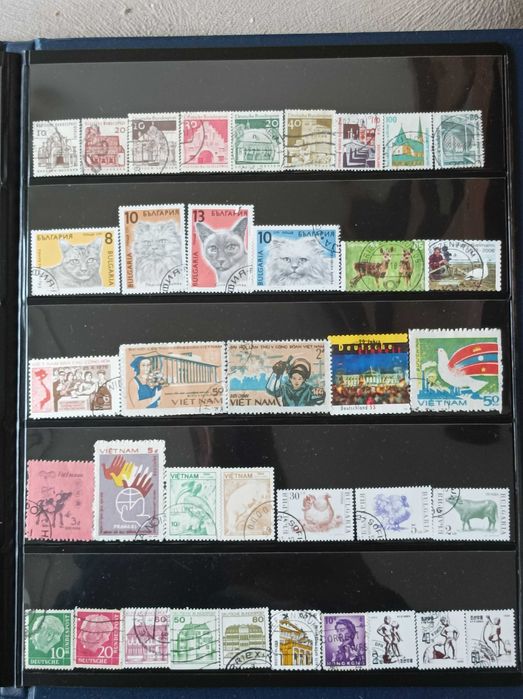 Колекция от 158  марки и Колекция Американски президенти и СССР