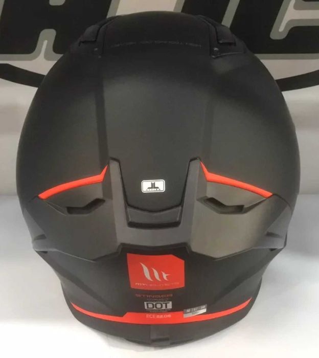 Чисто нова каска MT STINGER HELMETS BLACK MATT/ORANGE