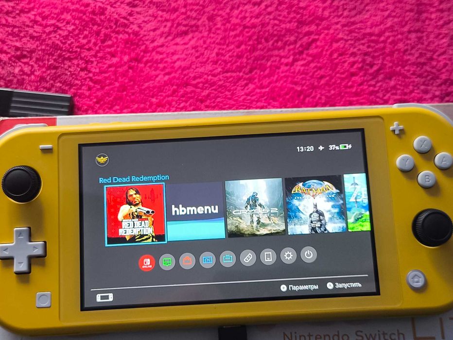Switch lite прошитый 32+128гб