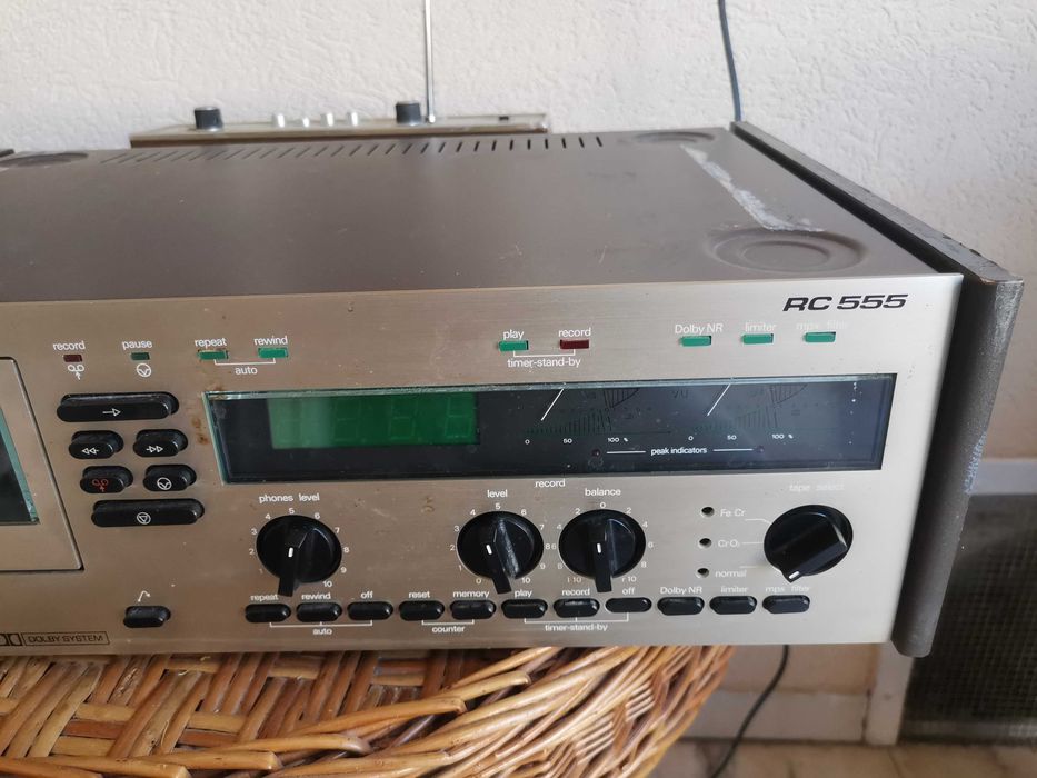 SIEMENS RC 555 cass deck , partial defect