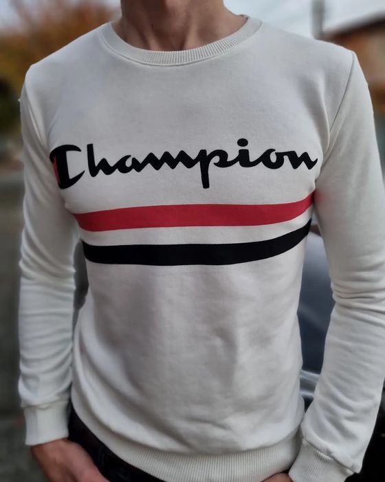 Бяла блуза Champion