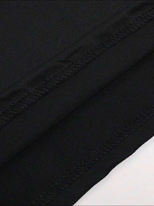 Мъжка черна тениска с уникален цветен принт "Череп с шапка" – Streetwear стил