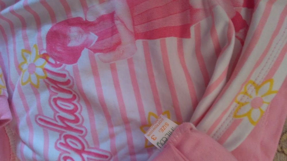 Pijama 92-98 cm (3 ani), bumbac 100% vatuita, Stephanie, NOUA, cu etic