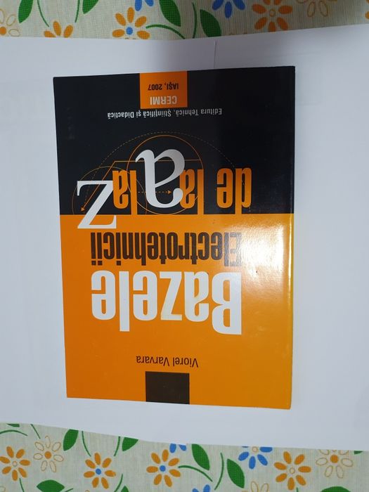 Vand set cărți Facultatea de Electrotehnica