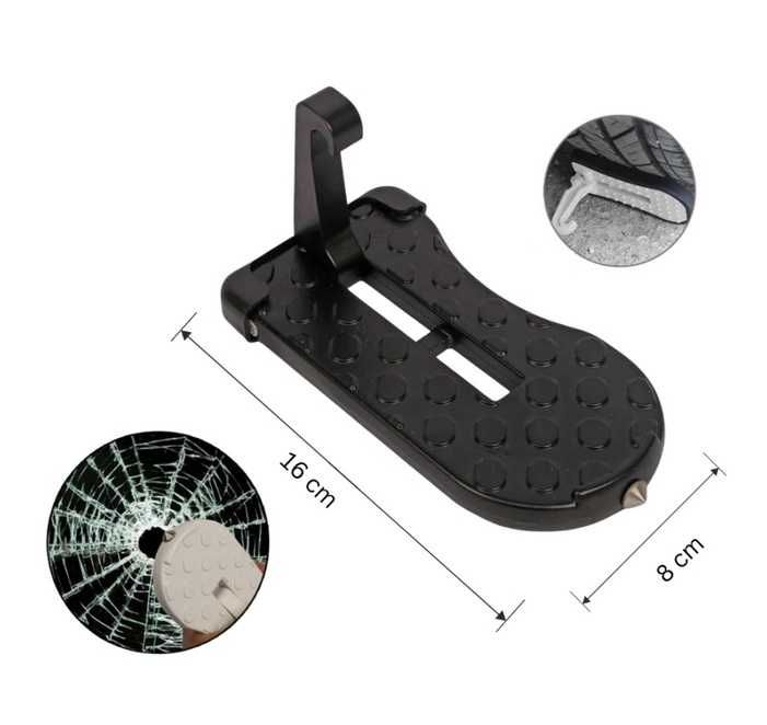 Степенка за кола, алуминиева платформа за автомобил, авариен чук