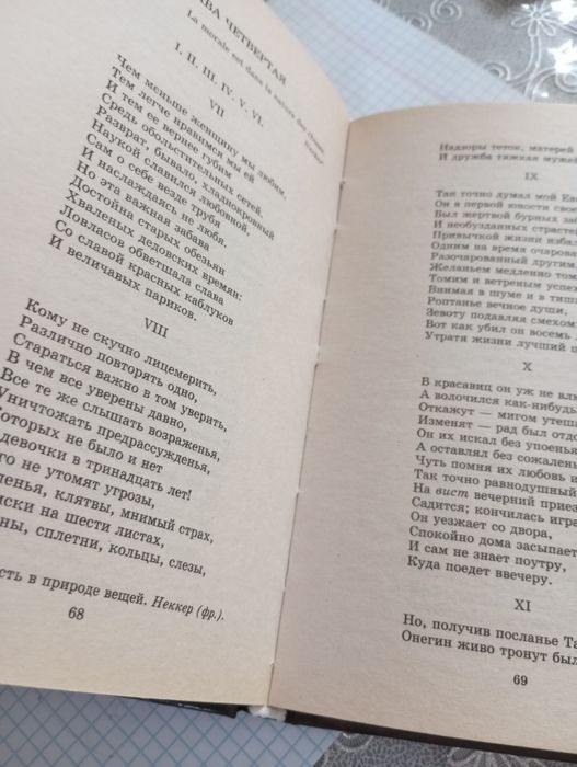 A.S.Pushkin Yevgeniy Onegin kitobi