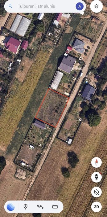 Vând teren in Tulbureni Botosani