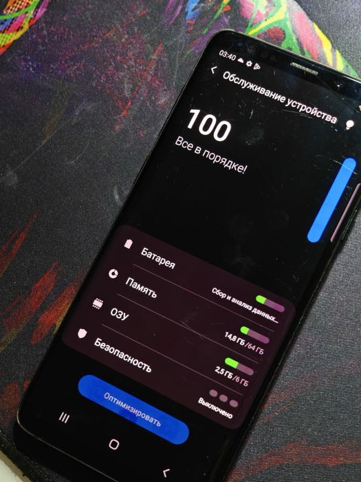 Samsung s9+ в хорошем состоянии