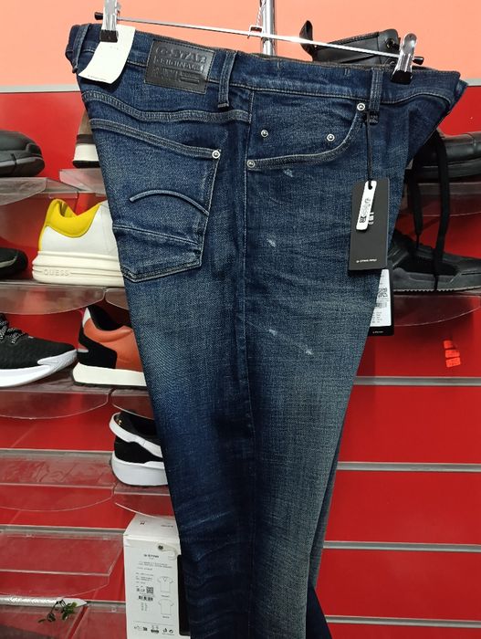 Оригинални дънки G-Star Raw Revend W34 , W36 нови мъжки скини фит