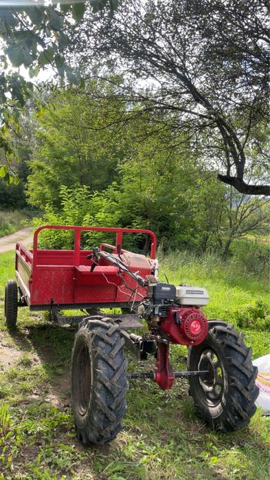 vand motocultor cu remorca