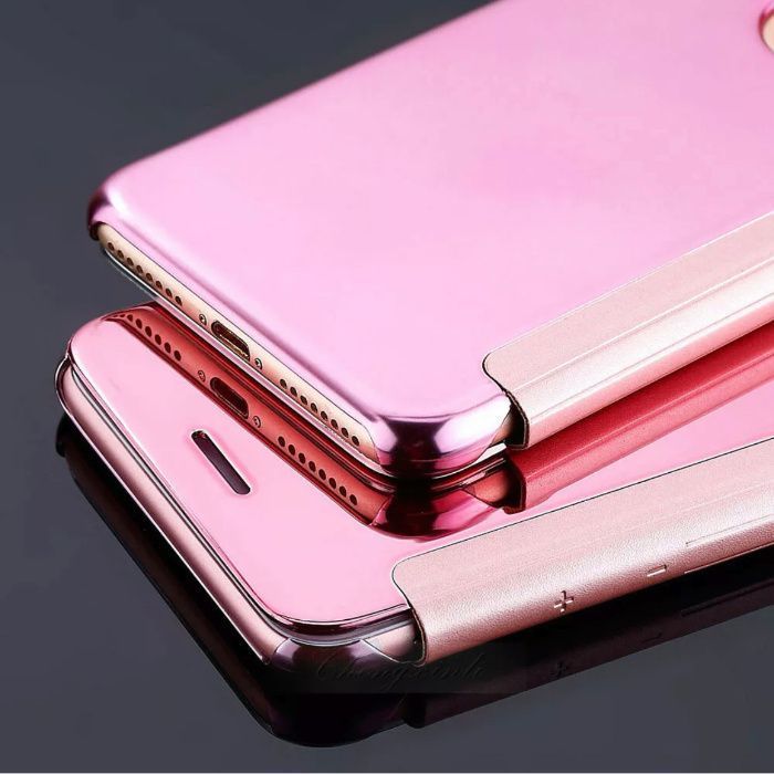 Husa flip clear view pentru Samsung Galaxy J7 2017