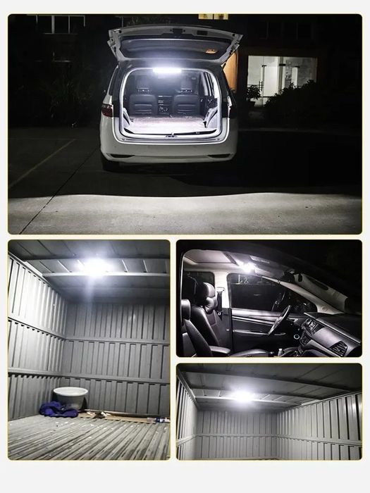 Plafonieră Auto LED Universală 25cm –15W,1380lm, 12V-24V, Lumină Puternică Alb-Rece - Copie