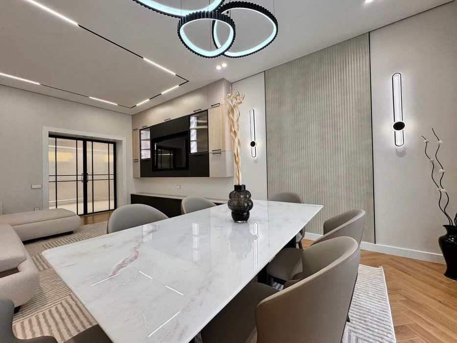 Премиум 4 комнатная ЖК Milano 151м² дизайнерская квартира Яккасарай