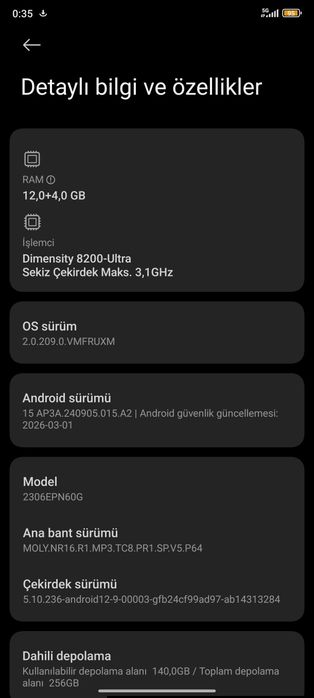 Xiaomi 13t telefon