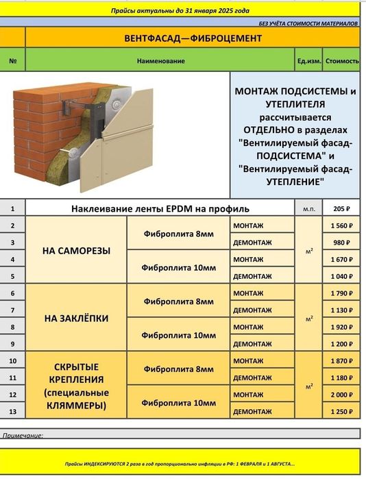Вен фасад сухой монтаж утепление фасадов