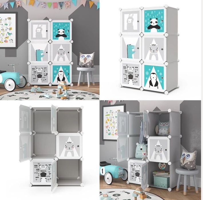 Модулен шкаф с 6 отделения 2491