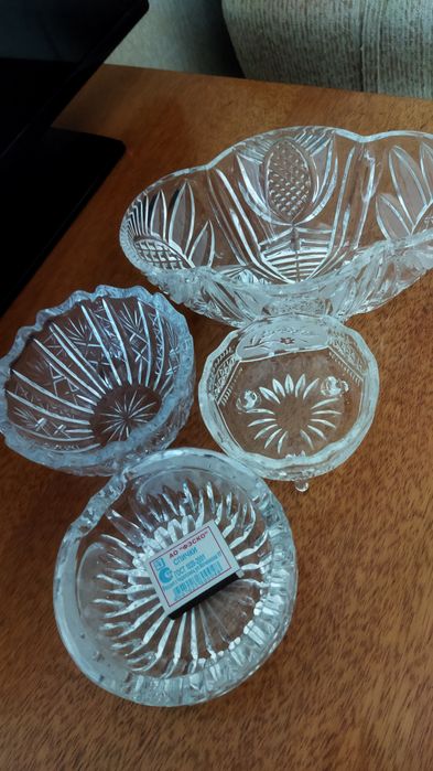 Вазы хрустальные. Пепельница