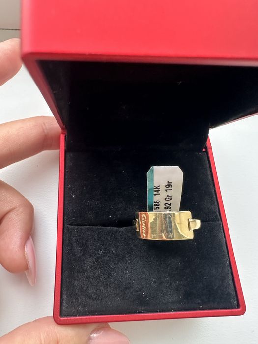 Кольцо Cartier золото