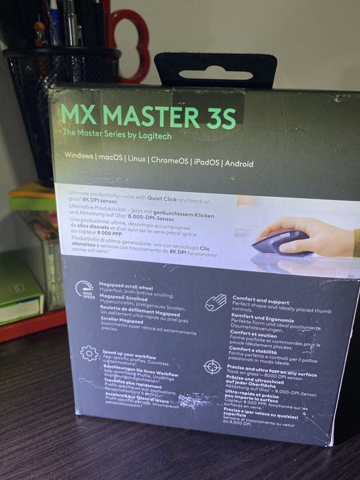 Mouse Wireless LOGITECH MX Master 3S Performance