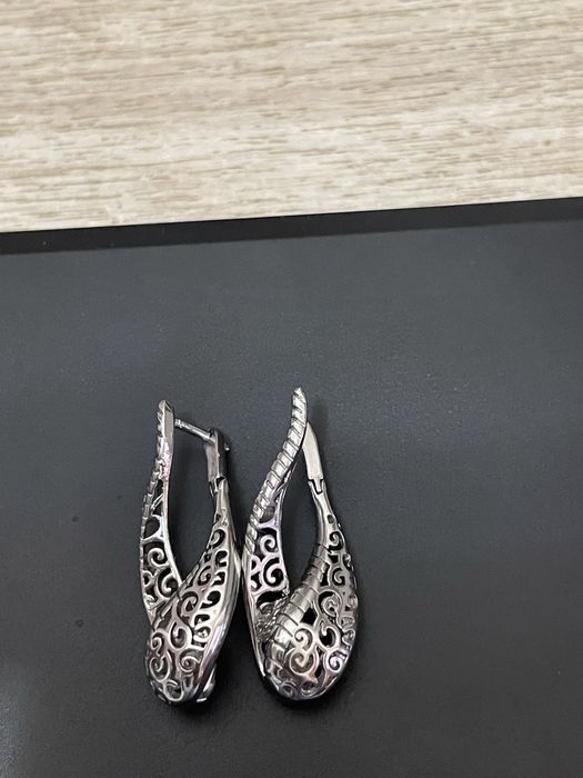 Cercei din argint 925 – Model elegant filigran