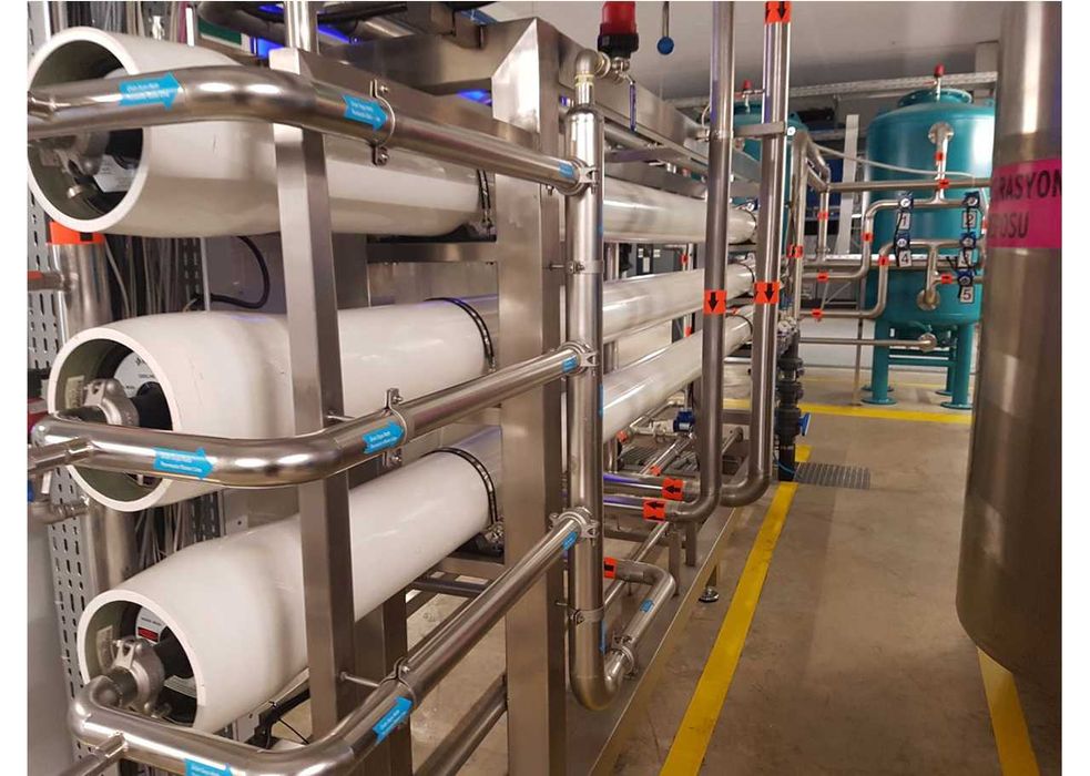 Обратный осмос промышленного назначения степенью очистки 99,9%