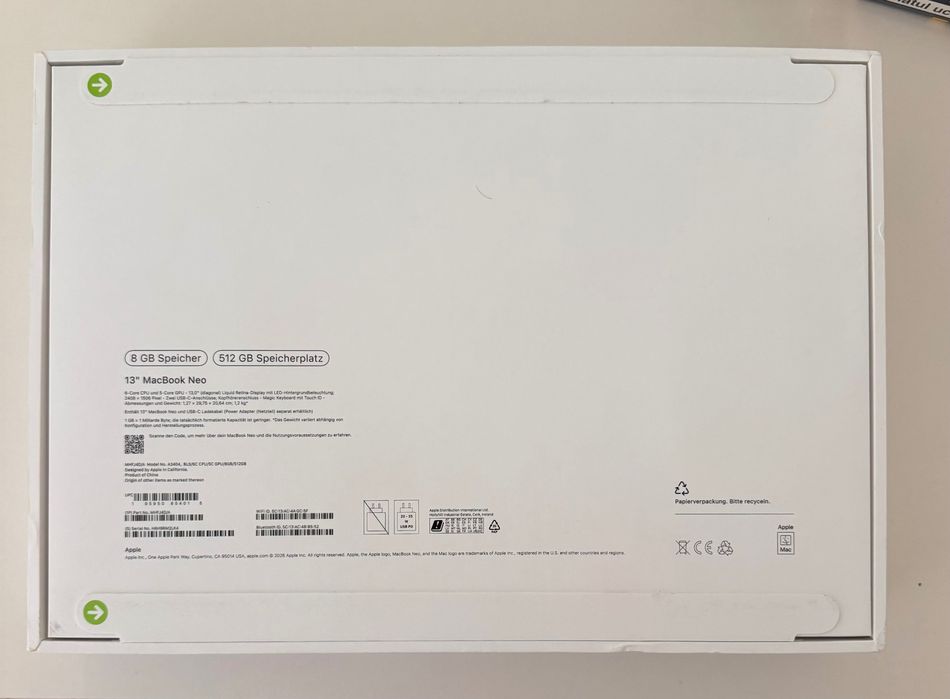 Apple macbook neo