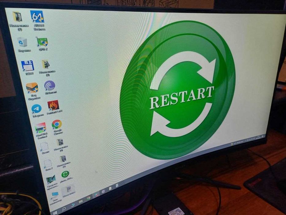 Продам монитор ZIFFLER 27" 100Hz. Curved.