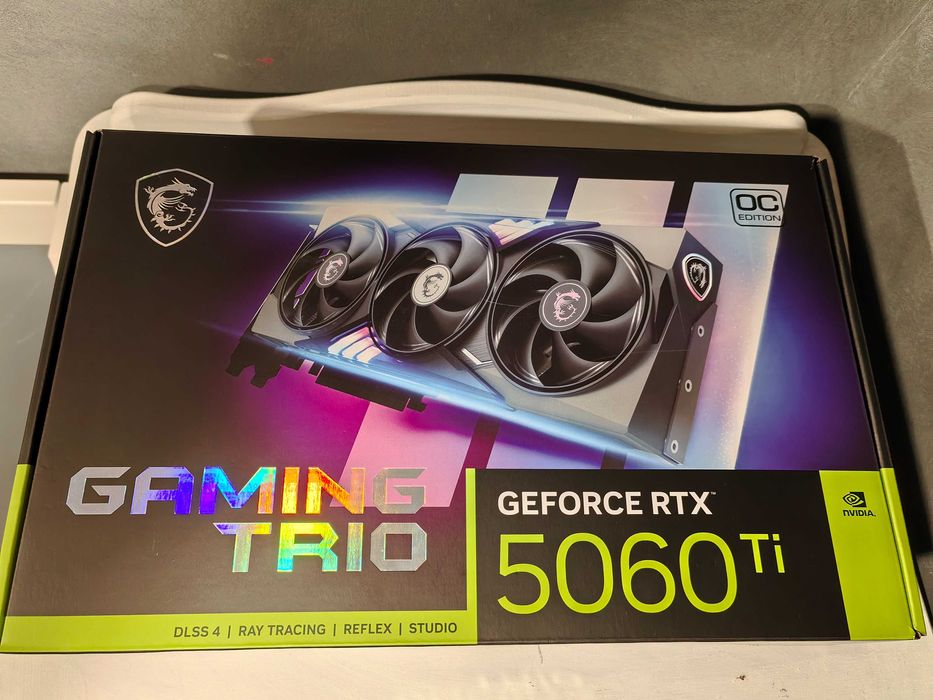 Placa video MSI GeForce RTX 5060 Ti Gaming Trio 16GB GDDR7