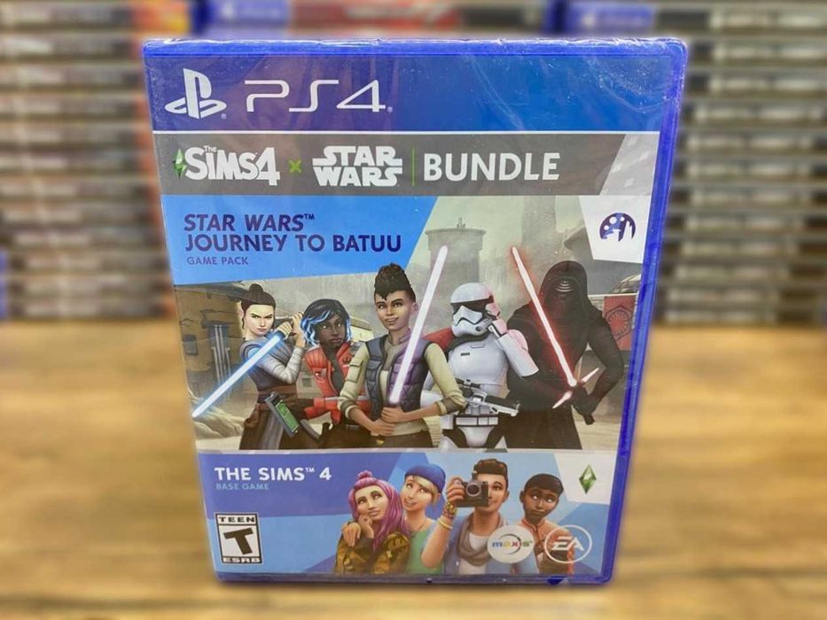 Новый The Sims 4 - Star Wars: Journey to Batuu Bundle PS4/PS5