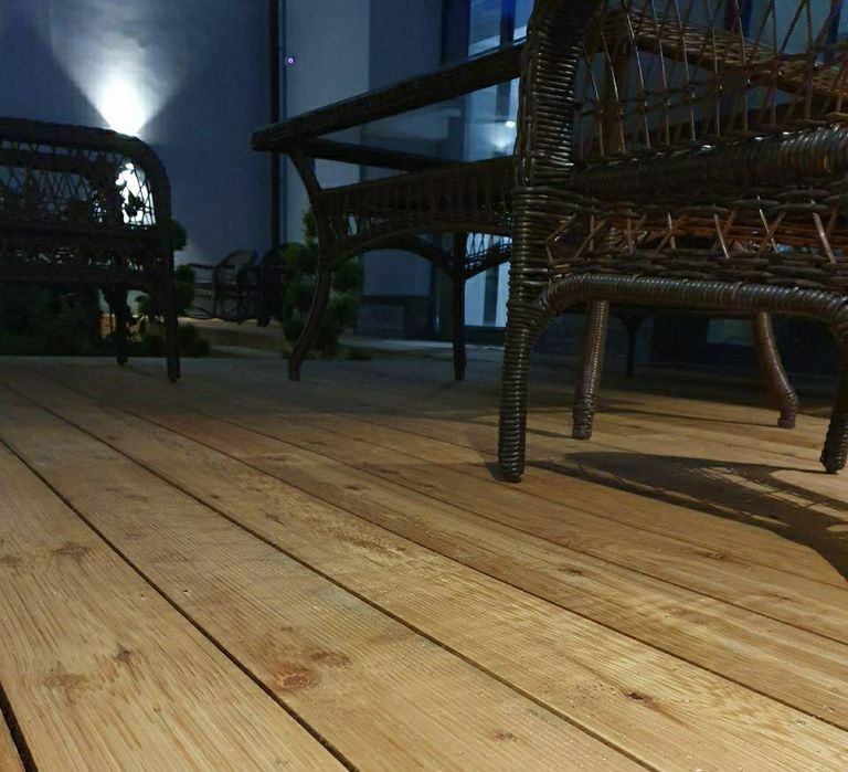 Терасная доска из Сибирской листвинитсы