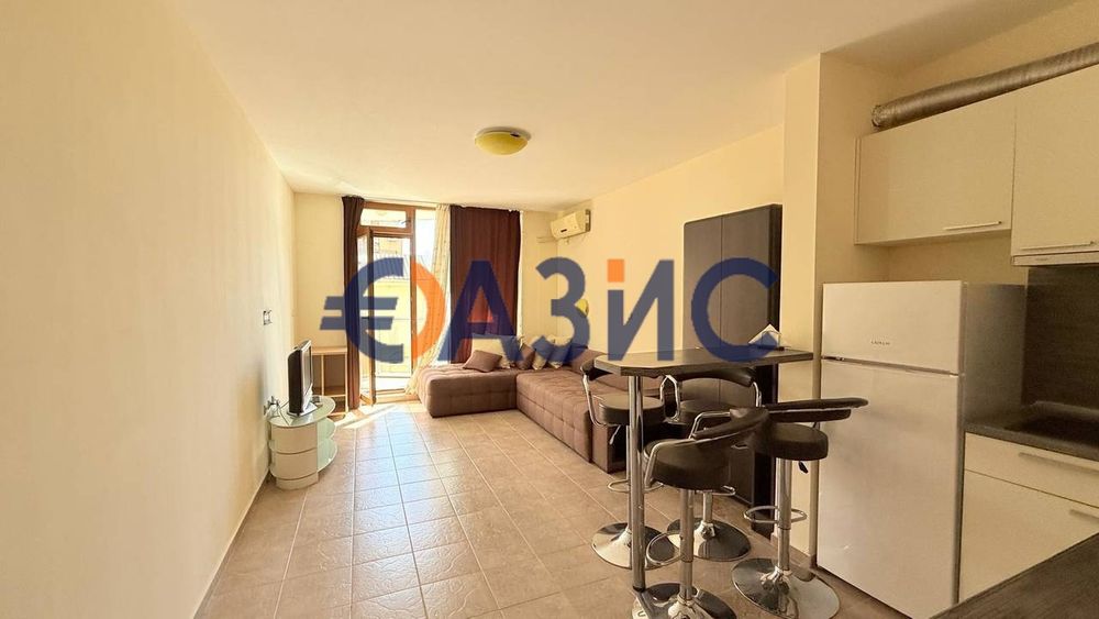 Продава се Едностаен апартамент в с. Равда, Област Бургас - 37 кв.м за 1676 €/кв.м - Снимка #1