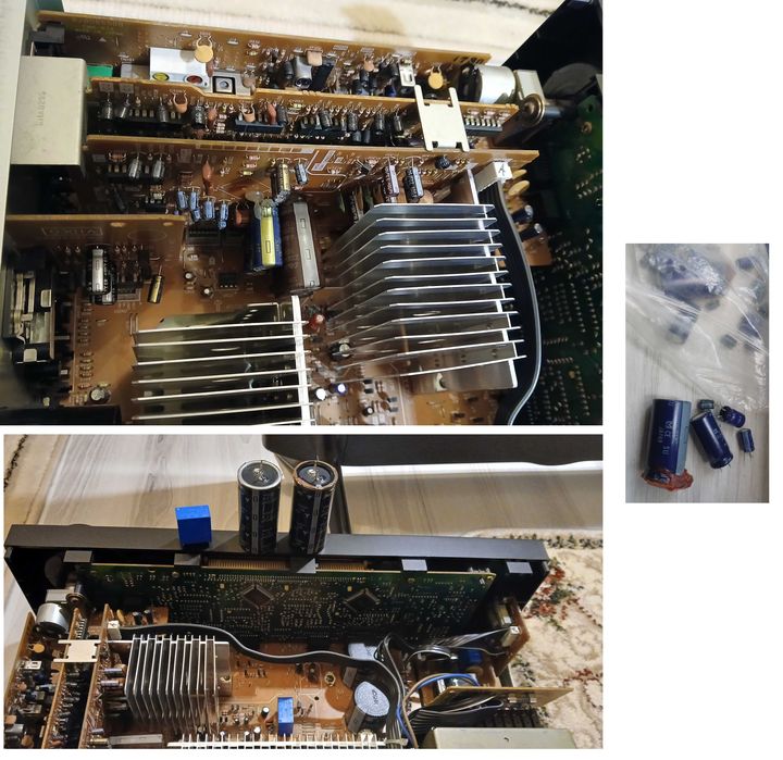 Technics SA-GX530/  SL-PS7/ Onkyo D-302E