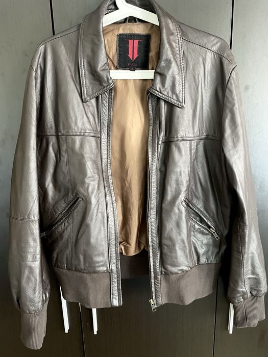 Кожено Яке Отлично Състояние Размер М