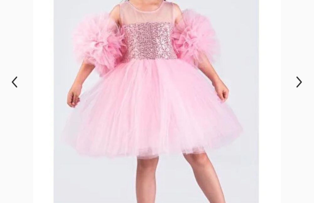 Детски официални рокли 6-7 г