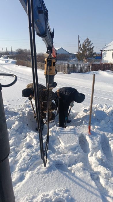 Услуги манипулятора и ямобура