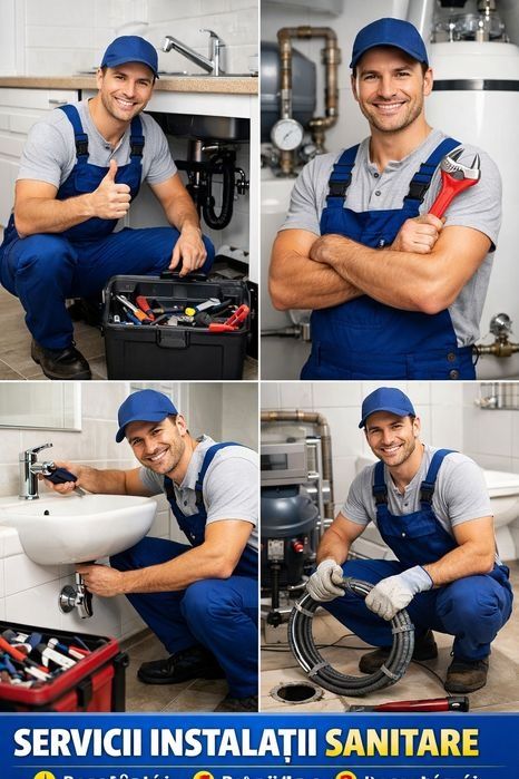 Instalator apa urgente autorizat non stop cluj