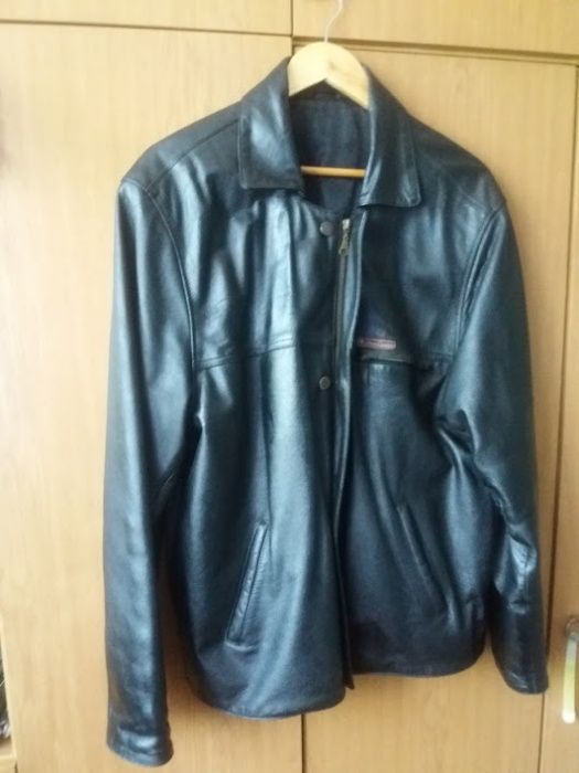 Мъжко сако и 2 бр. якета - естествена кожа