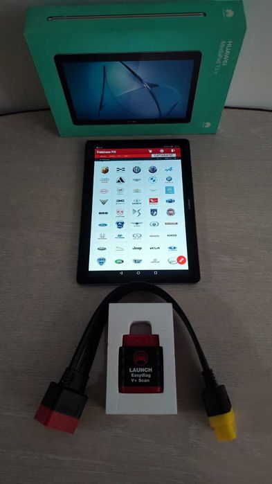 Tester Auto Launch X431 V+Scan Service Auto, full activat, Tableta 10"