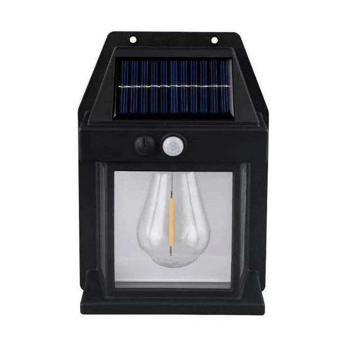 Стенна лампа с 1,2  или 3 LED крушки, сензор за движение и фотоволтаич