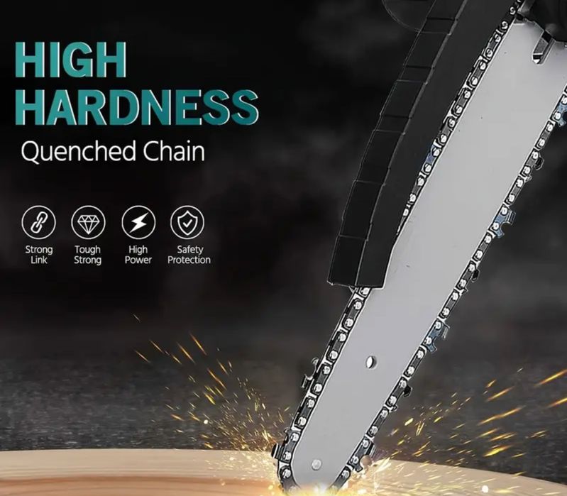 Mini drujba cu baterii  / mini fierastrau cu lama lunga 8 inch /20 cm