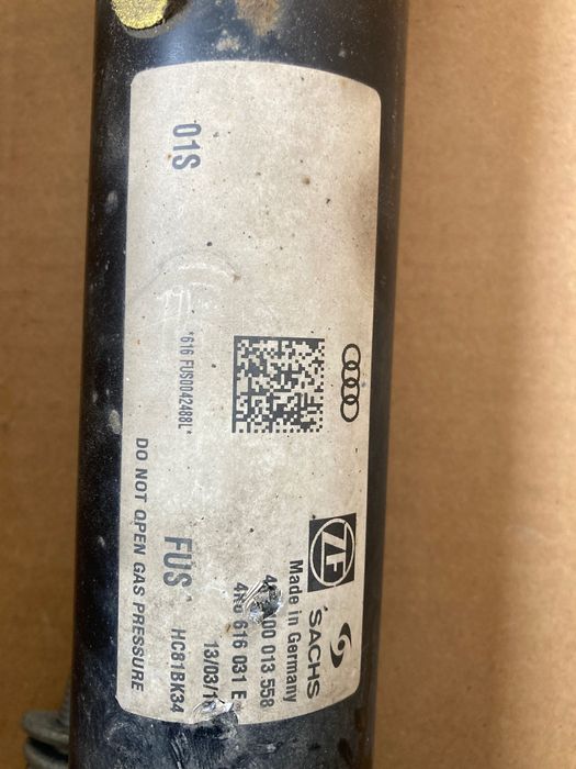 Vand amortizor spate electric cu CDC Audi A6C8 2019